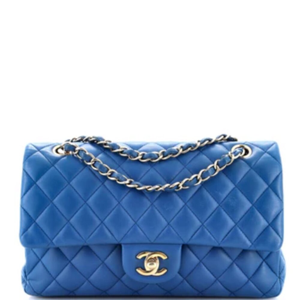 Classic Double Flap Bag Quilted Lambskin Mini